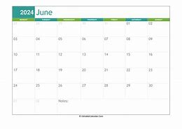 Giờ Học Hanu 2024 June Calendar Pdf Download 2024